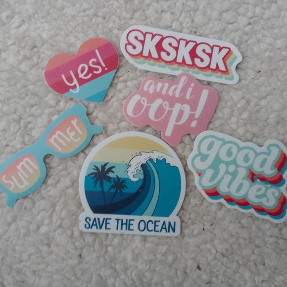 Vsco girl sticker bundle - Picture 2 of 3